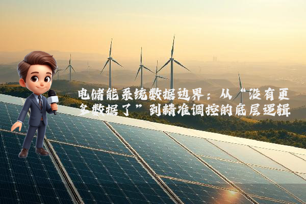 电储能系统数据边界：从“没有更多数据了”到精准调控的底层逻辑