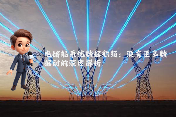 电储能系统数据瓶颈：没有更多数据时的深度解析