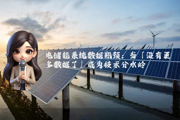 电储能系统数据瓶颈：当「没有更多数据了」成为技术分水岭