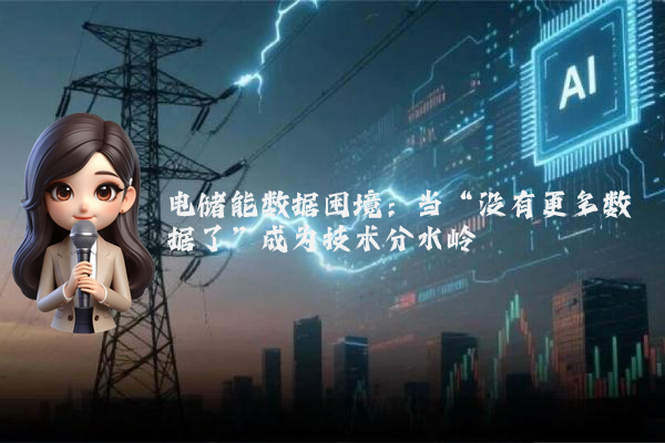 电储能数据困境：当“没有更多数据了”成为技术分水岭
